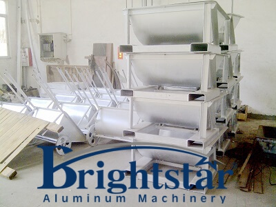 Dross trolley of aluminium dross processing machine