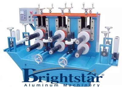 Aluminum profile shape correction machine